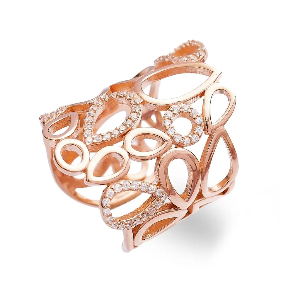 Wholesale Handcrafted 925 Zircon Sterling Silver Ring