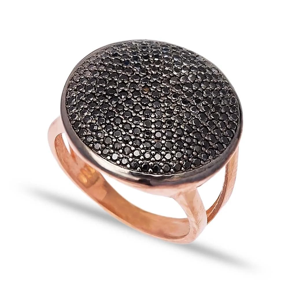 Silver Rounded Cluster Design Ring, Wholesale Handcrafted 925 Sterling Silver Jewelry Ring