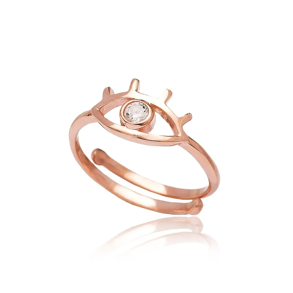 Evil Eye Design Ring Evil Eye Design Ring Wholesale Handcrafted 925 Sterling Silver Jewelry