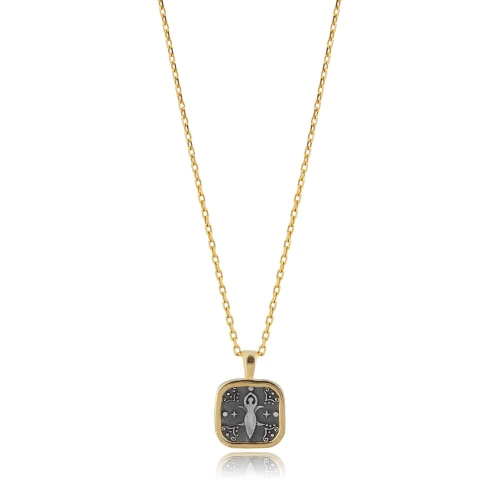 Cybele Design 925 Silver Charm Necklace