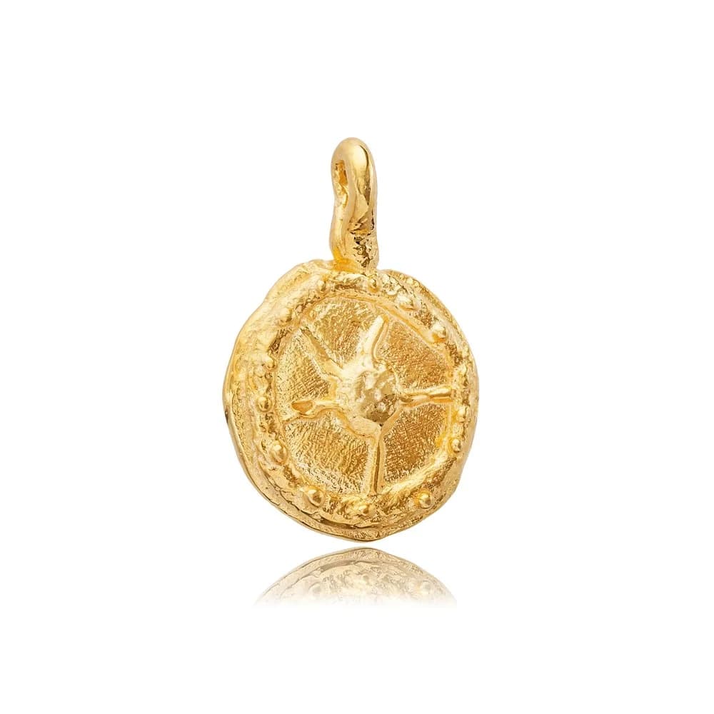Shaman Drum 925 Silver Pendant Charm