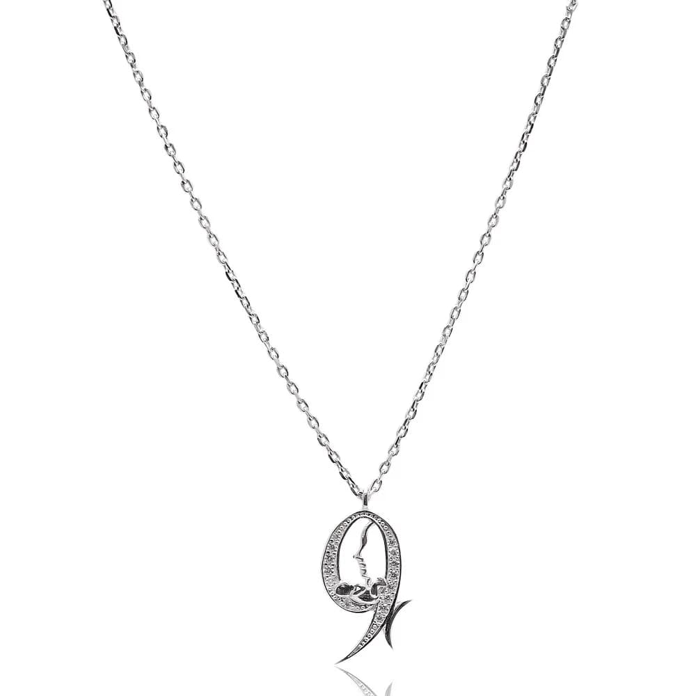 Baby Mother Necklace Turkish Wholesale Handcrafted 925k Sterling Silver Pendant