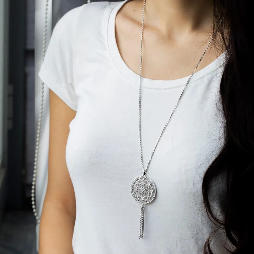 Traditional Turkish Handcrafted Wholesale 925k Sterling Silver Pendant