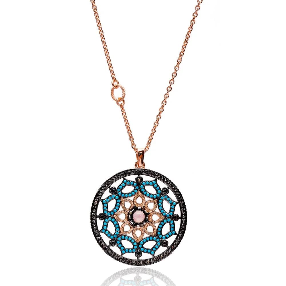 Traditional Turkish Handcrafted Wholesale 925k Sterling Silver Pendant