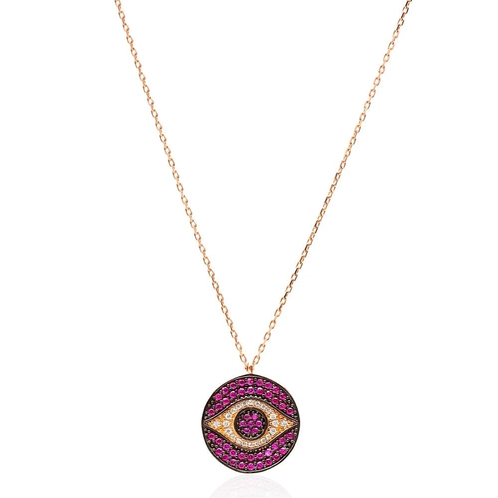 Round Turkish Wholesale Sterling Silver Ghost Pendant