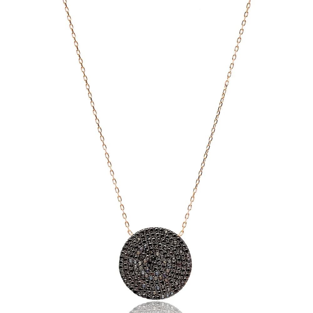 Round Design Turkish Wholesale Sterling Silver Pendant