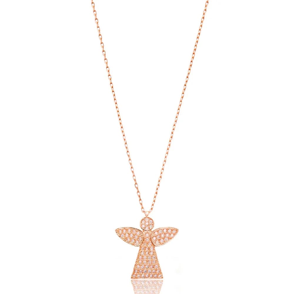 Turkish Wholesale Sterling Silver Angel Pendant