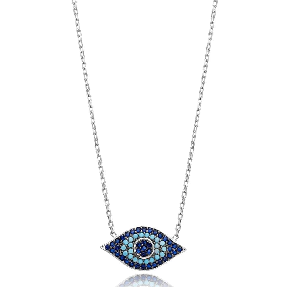 Evil Eye Pendant Turkish Wholesale Sterling Silver Jewelry