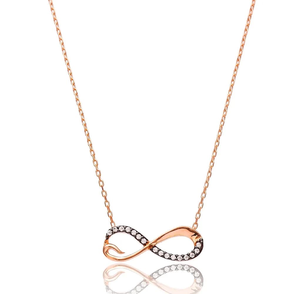 Silver Infinity Pendant Turkish Wholesale Sterling Silver Jewelry