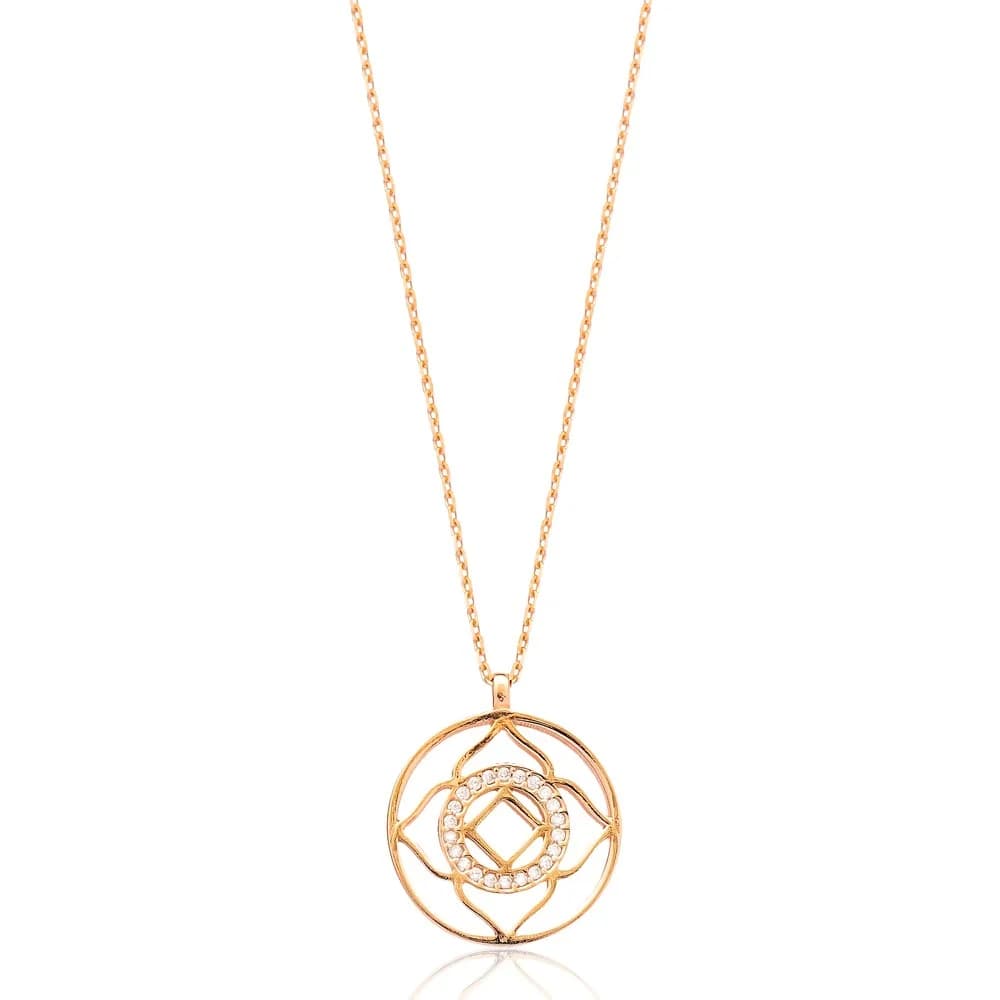 Silver Scroll Pendant In Turkish Wholesale 925 Sterling Silver Jewelry