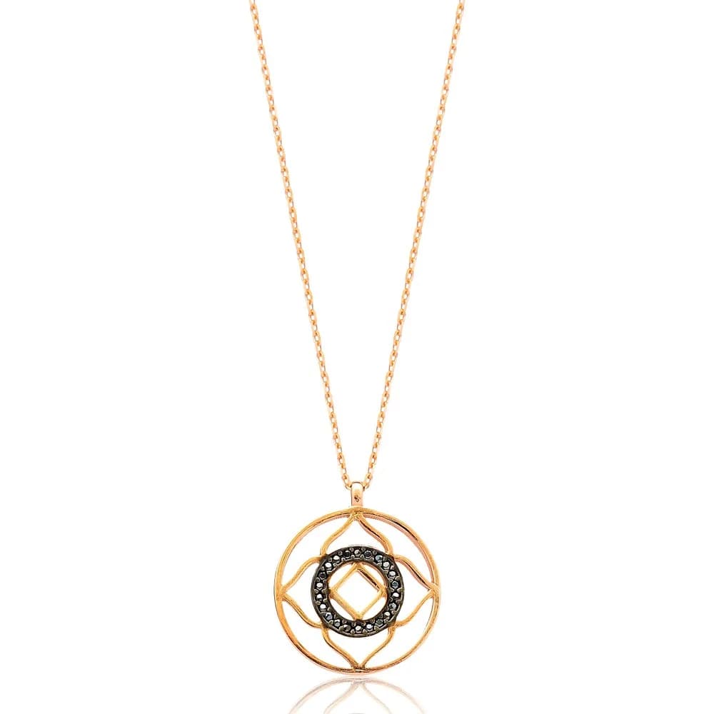 Silver Scroll Pendant In Turkish Wholesale 925 Sterling Silver Handmade Jewelry