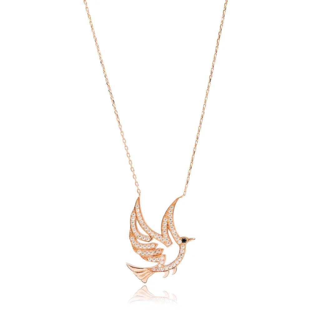 Bird DesignTurkish Wholesale Sterling Silver Pendant