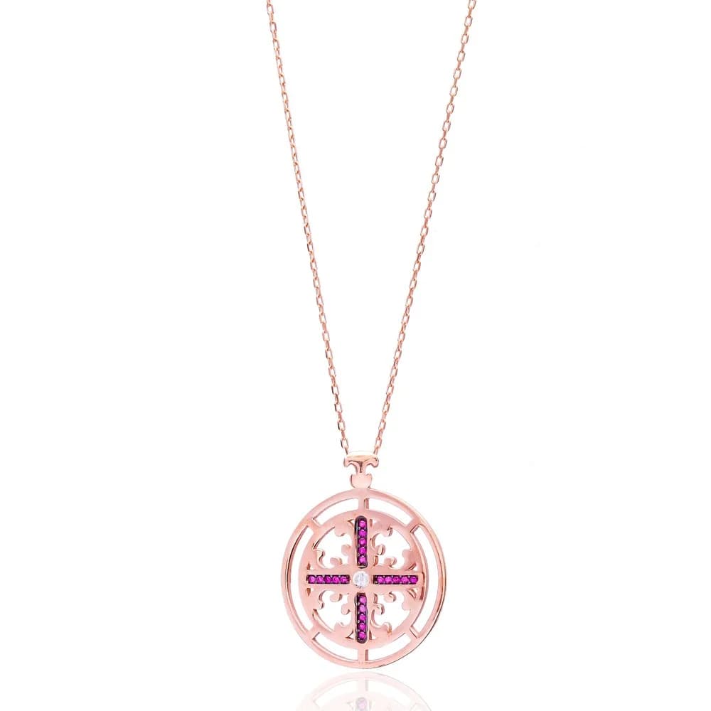 Silver Cross Pendant Turkish Wholesale 925 Sterling Silver