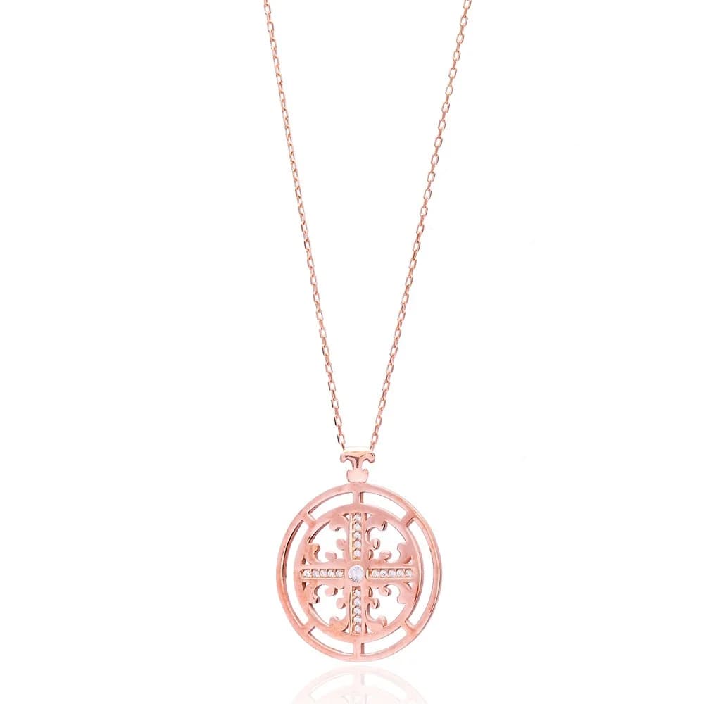 Silver Cross Pendant Turkish Wholesale 925 Sterling Silver