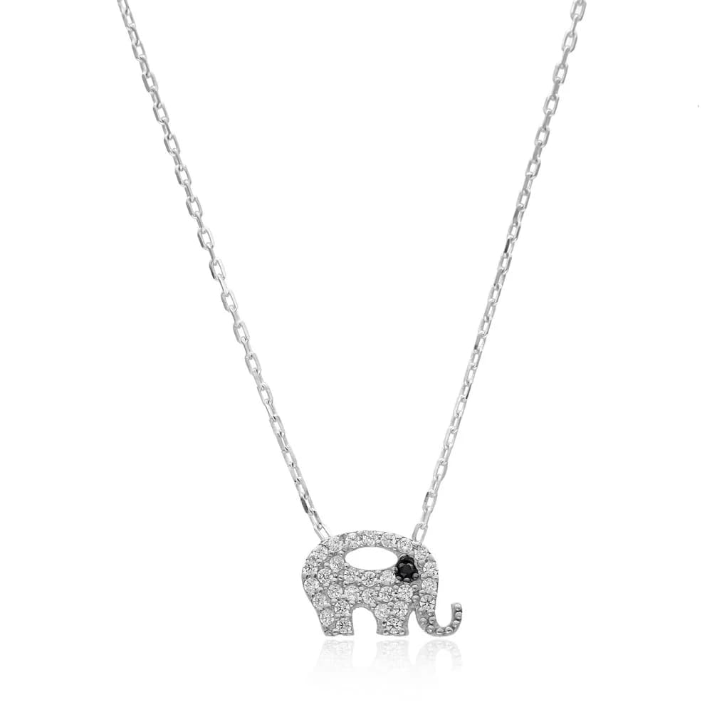 Minimalist Elephant Design Pendant Turkish Wholesale Sterling Silver Jewelry Pendant