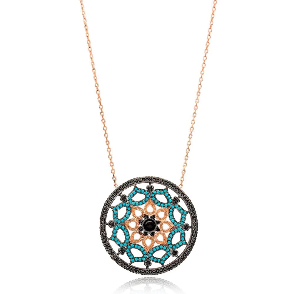 Traditional Turkish Handcrafted Wholesale 925k Sterling Silver Pendant