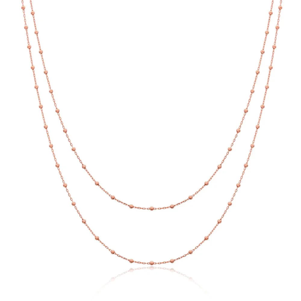 Minimalist Simple Design Turkish Wholesale Handcrafted 925 Silver Long Necklace