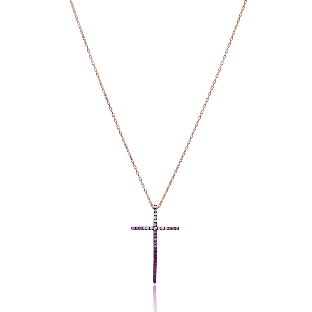 Fine Cross Pendant Turkish Wholesale 925 Sterling Silver Handmade Jewelry