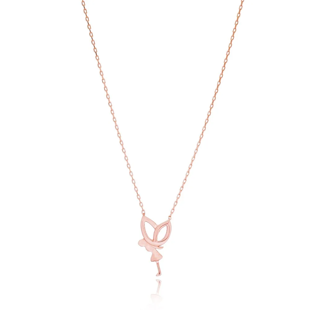 Tiny Angel Pendant Turkish Wholesale 925 Sterling Silver Handmade Jewelry