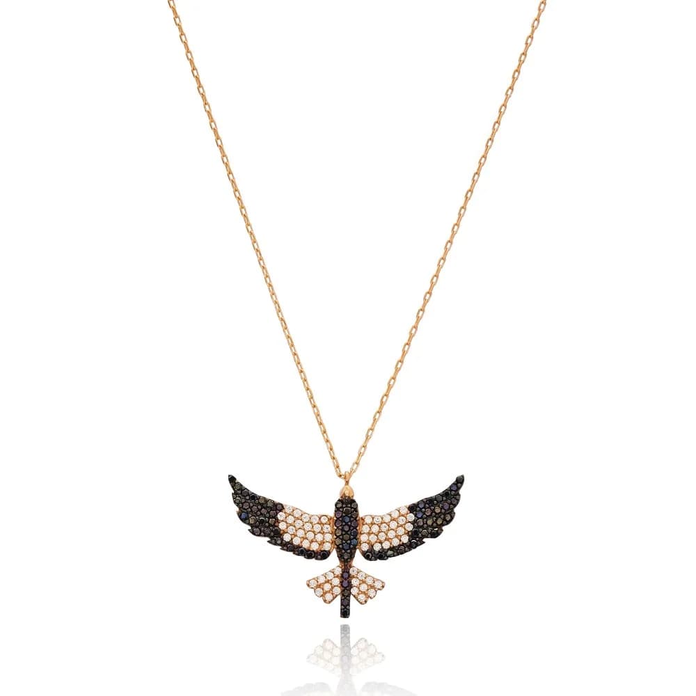 Phoenix Bird Pendant Turkish Wholesale 925 Sterling Silver Handmade Jewelry