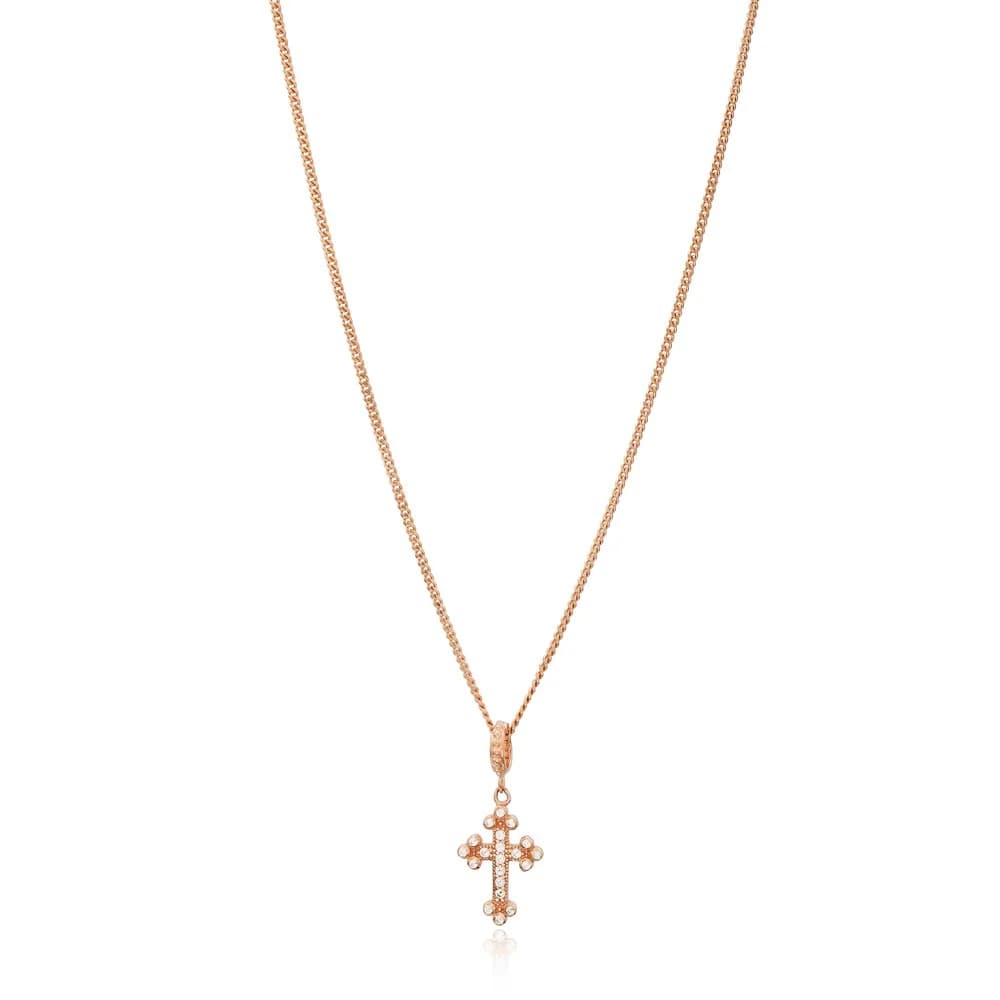 Delicate Cross Pendant Turkish Wholesale 925 Sterling Silver Jewelry