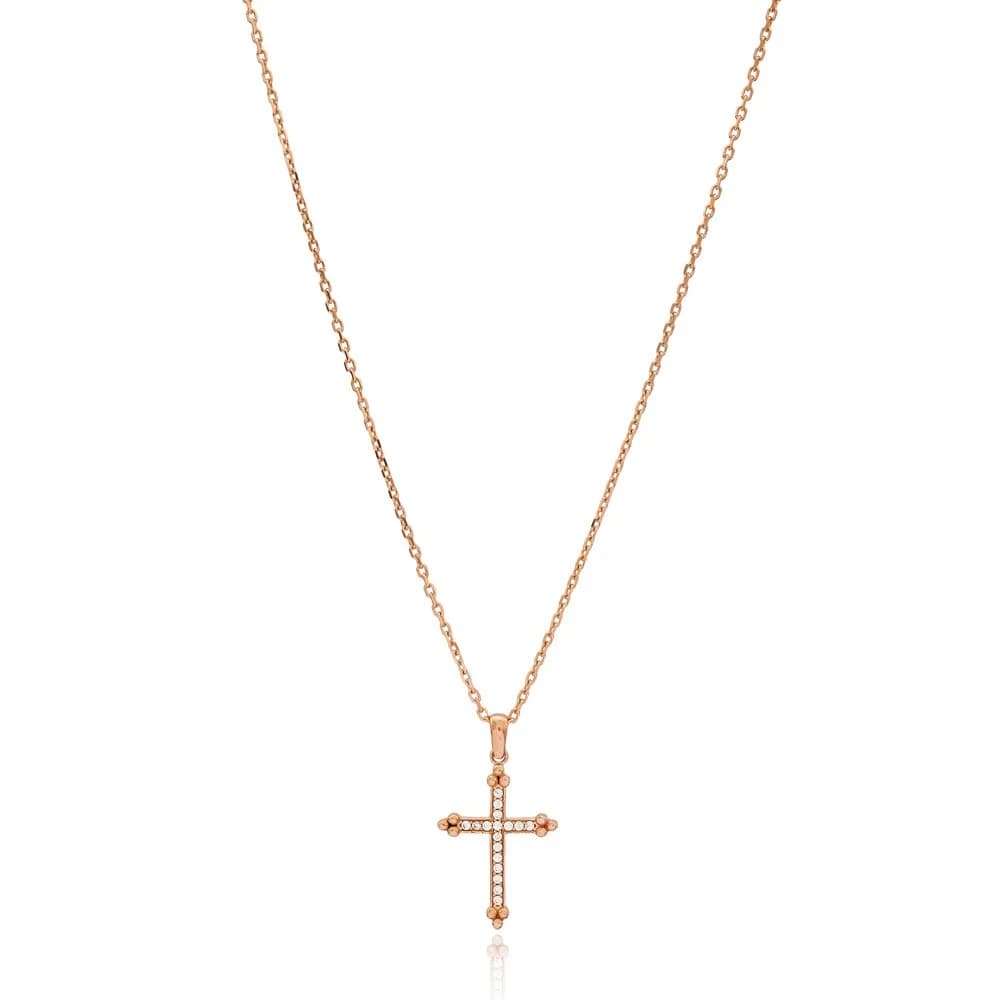 Cross Fashion Design Pendant Turkish Wholesale 925 Sterling Silver