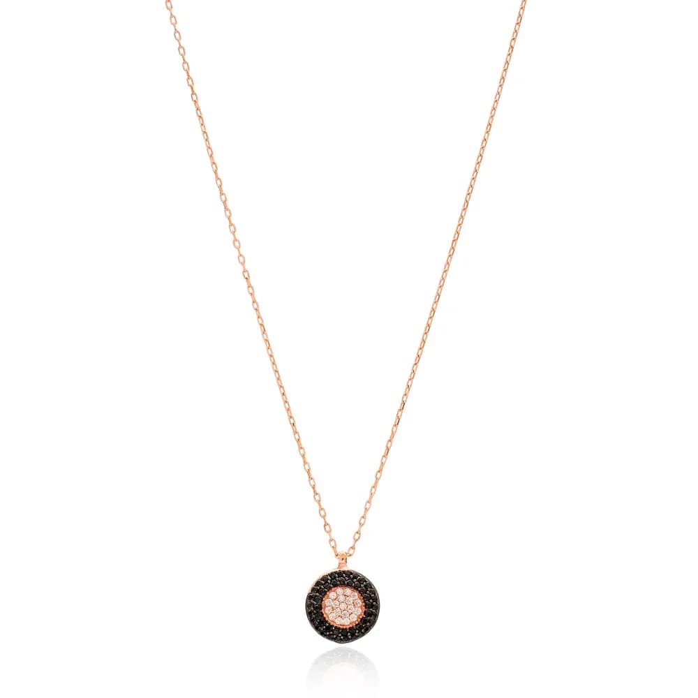 Elegant Rounded Pendant Turkish Wholesale 925 Sterling Silver Jewelry