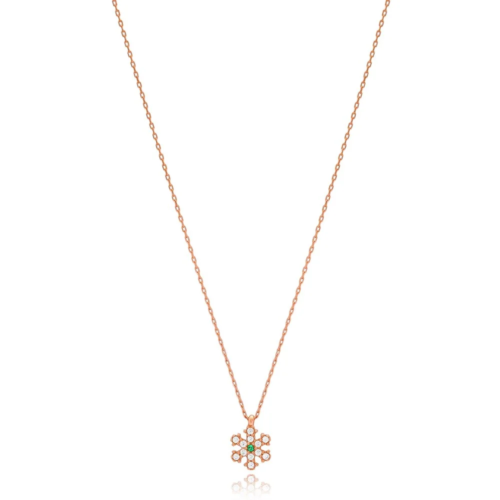 Minimalist Snowflake Design Pendant Wholesale Handmade 925 Sterling Silver Jewelry