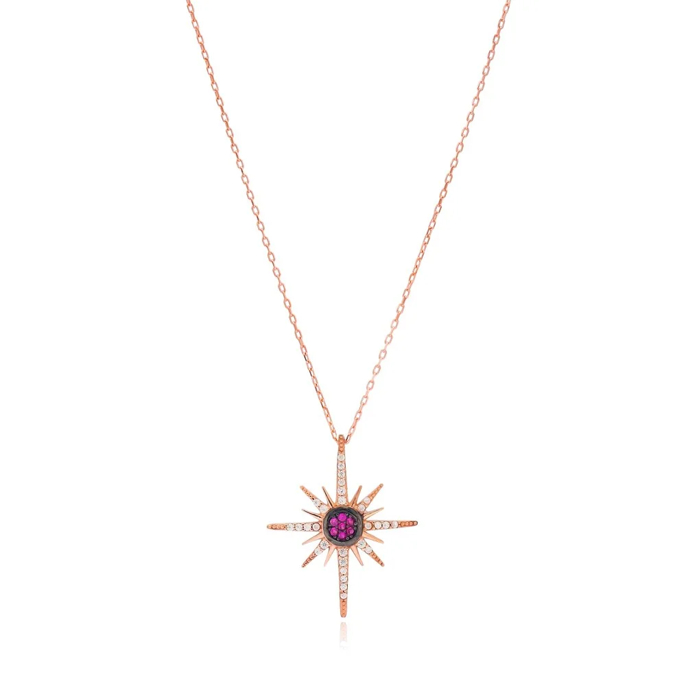 Pole Star Necklace Wholesale 925 Silver Sterling Jewelry