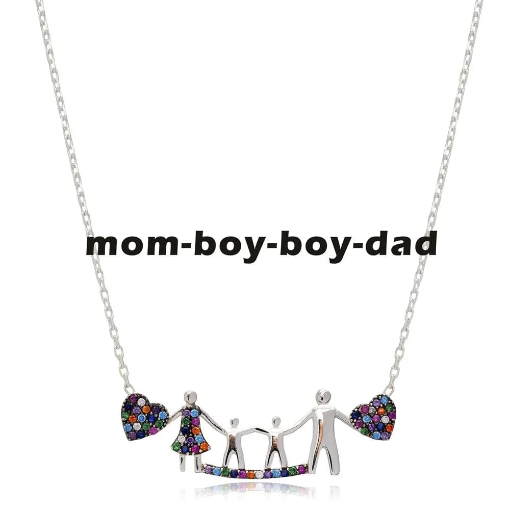 Mother, Father and 2 Boys