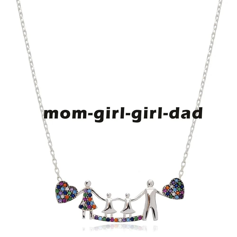Mother, Father and 2 Girls