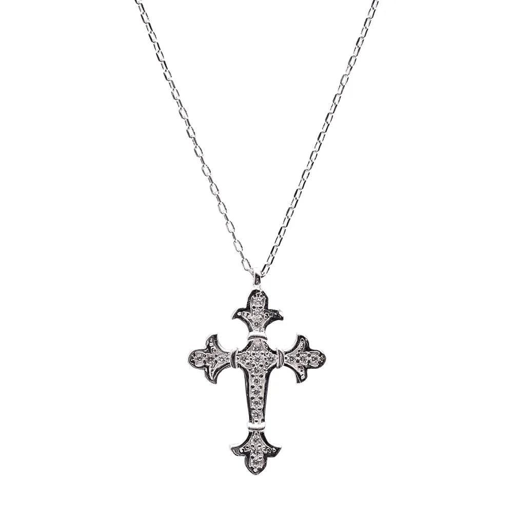 Cross Turkish Wholesale Handcrafted Silver Authentic Cross Pendant