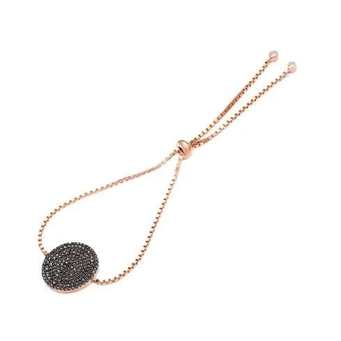 Sterling Silver Wholesale Handcraft Circle Charm Tennis Bracelet